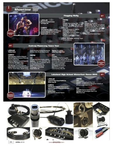FOH Showtime Feature2012